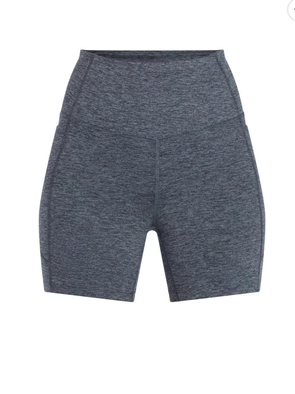 NWT MTA Sport High-Rise Biker Shorts Gray 5” NWT